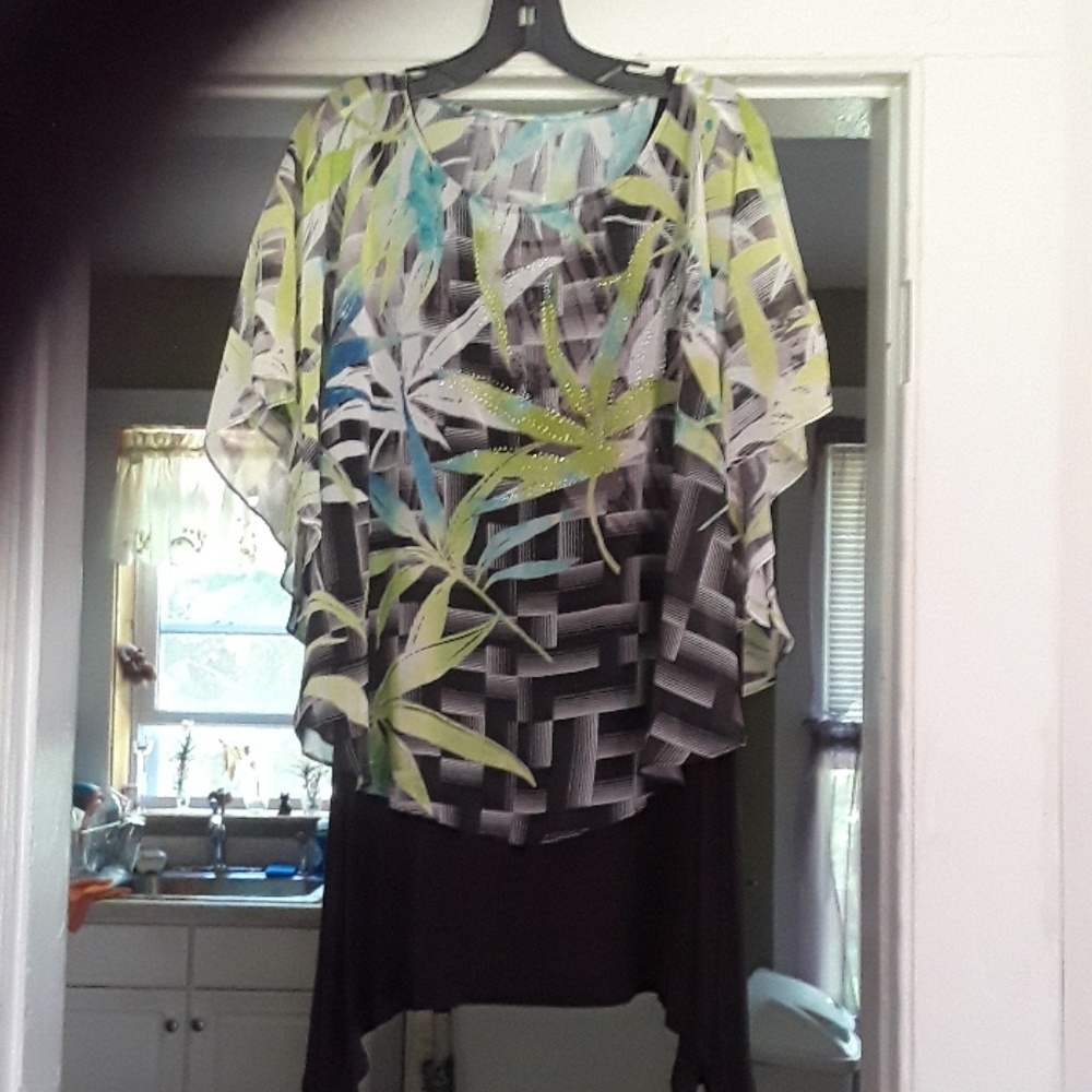 Woman's layered top